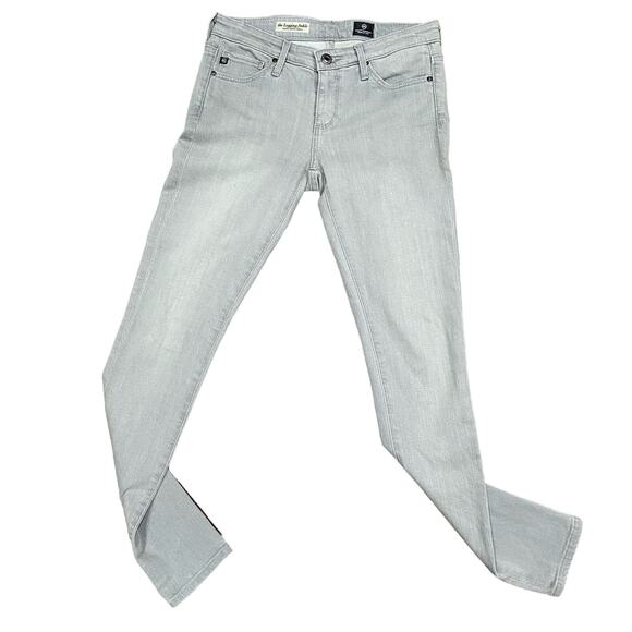 AG “The Legging Ankle” Jeans Size 25R Super Skinny Ankle Light Wash Grey - Picture 1 of 11